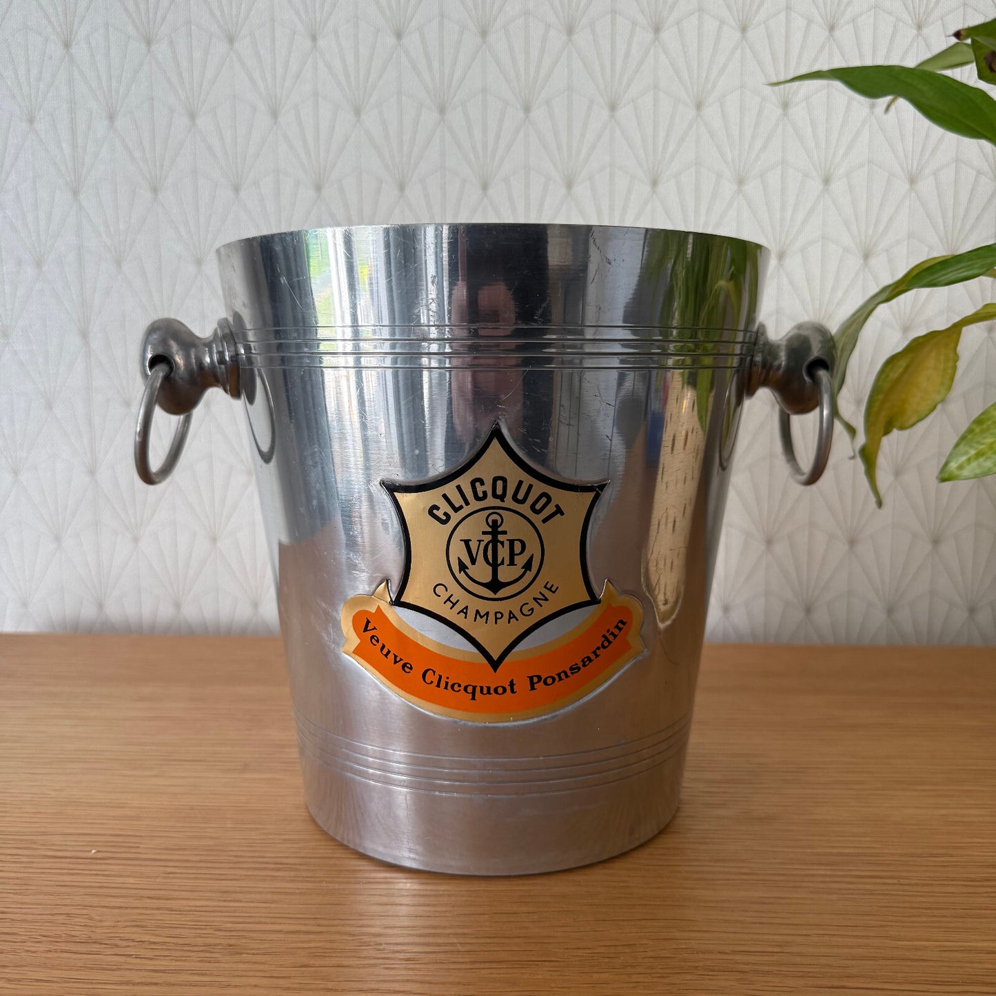 Vintage French Champagne Ice Bucket Cooler Made France VEUVE CLICQUOT 2704259