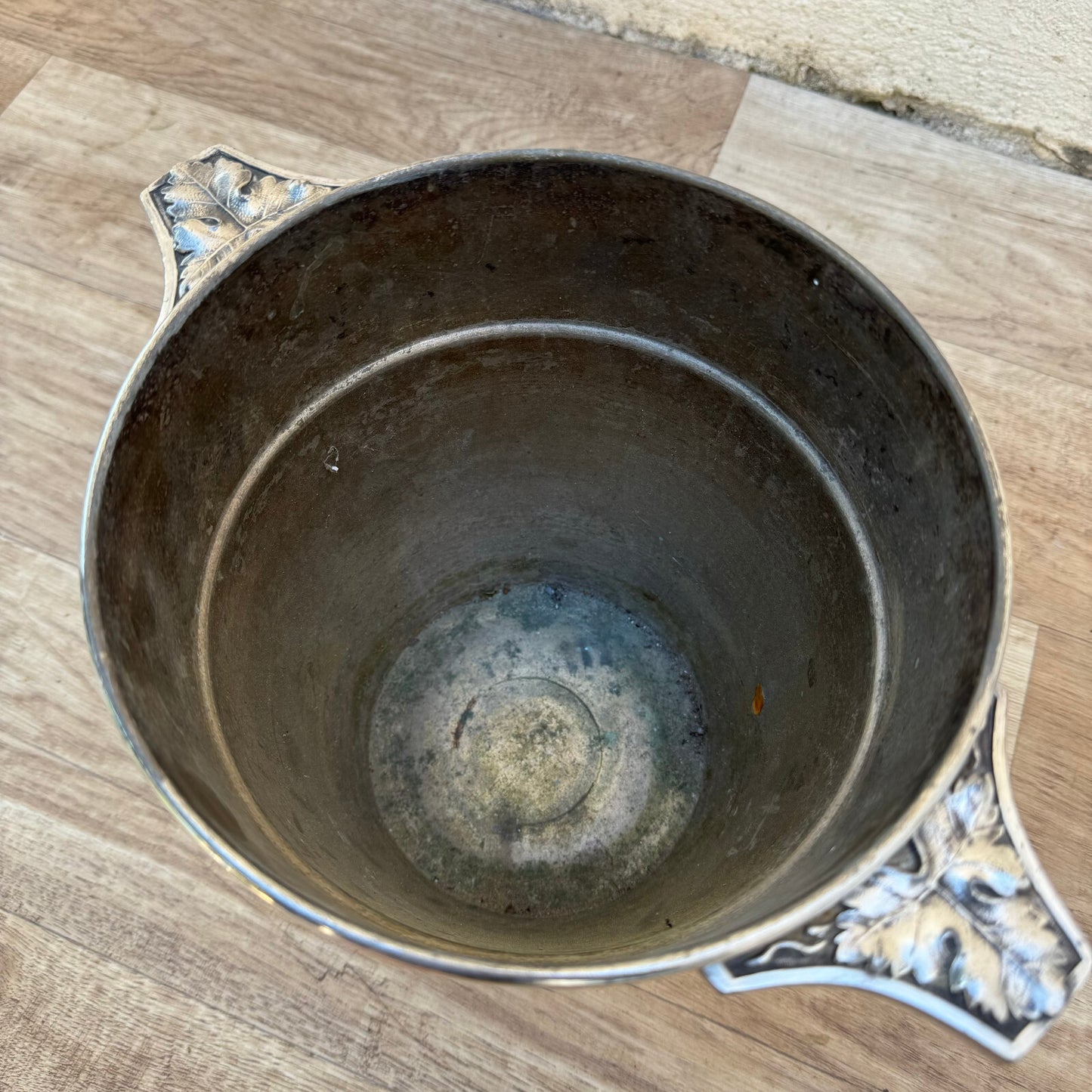 Vintage French Art Deco Champagne Bucket Silver Plate Wine Cooler 23092424 Fleamarketfrance