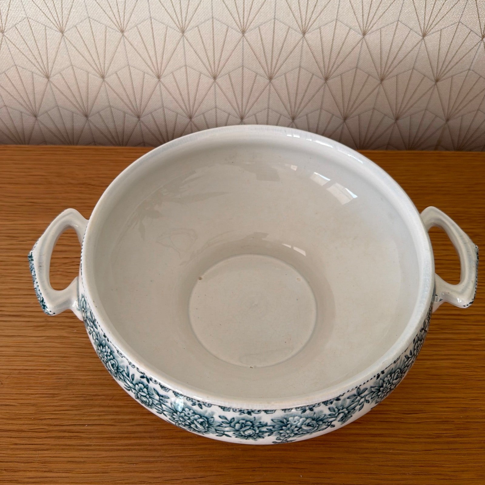 Vintage French Argenton St Amand Les Eaux Ceramic Floral Tureen 18052610 Fleamarketfrance