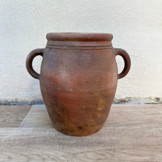 French vintage stoneware potery pitcher from France 2009233 Unmarked