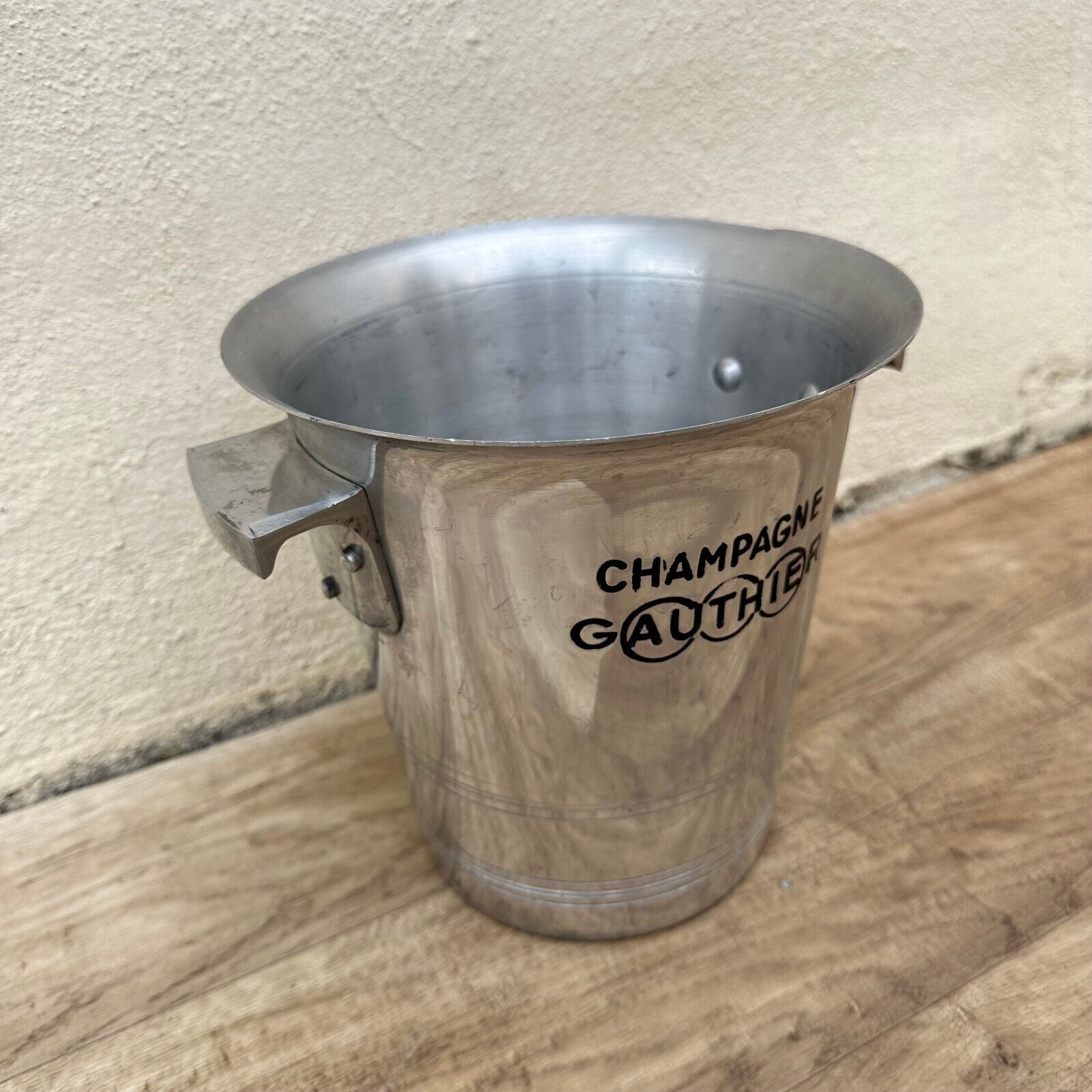 Vintage French Champagne Ice Bucket Cooler Made France GAUTHIER 18052311 - Fleamarketfrance