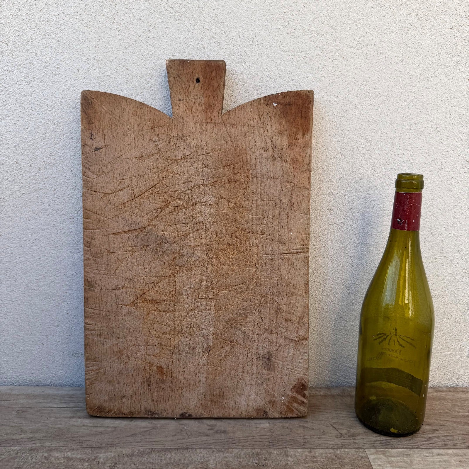 French Wooden Cutting Board Antique Kitchen Bread Chopping Block 1103262 Antique