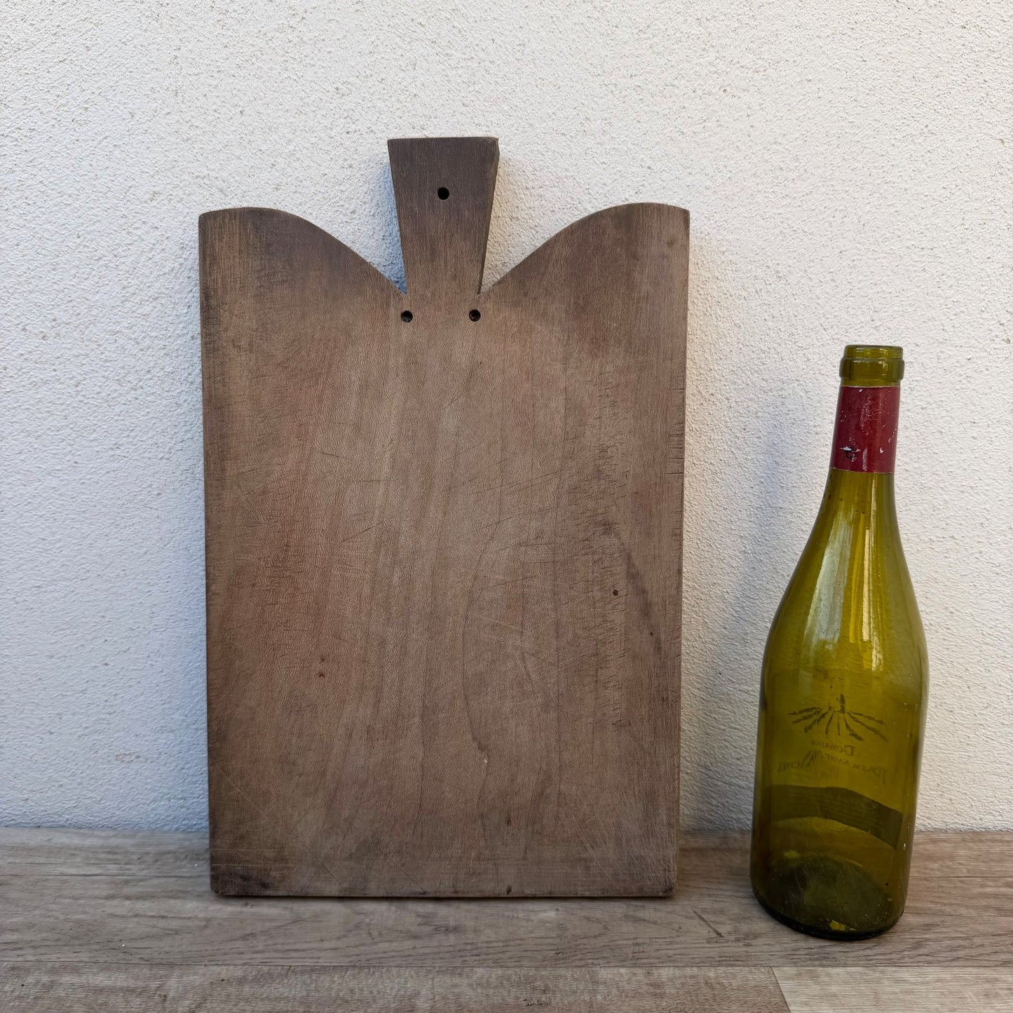 French Vintage Wood Cutting Board Rustic Bread Chopping Block 1103264 Unbranded