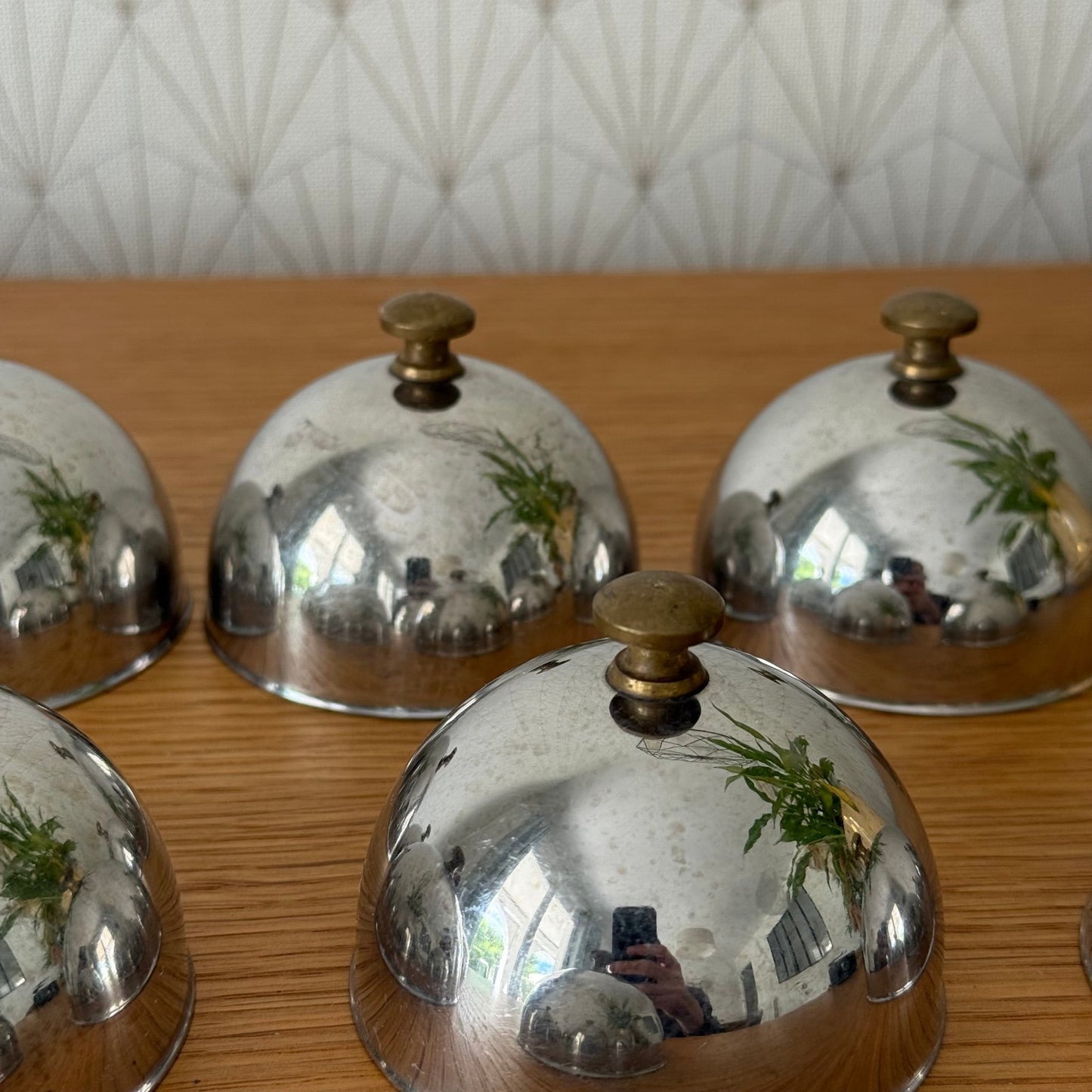 Vintage French Small Inox Bell Cloche Dome Butter Cheese 30072513