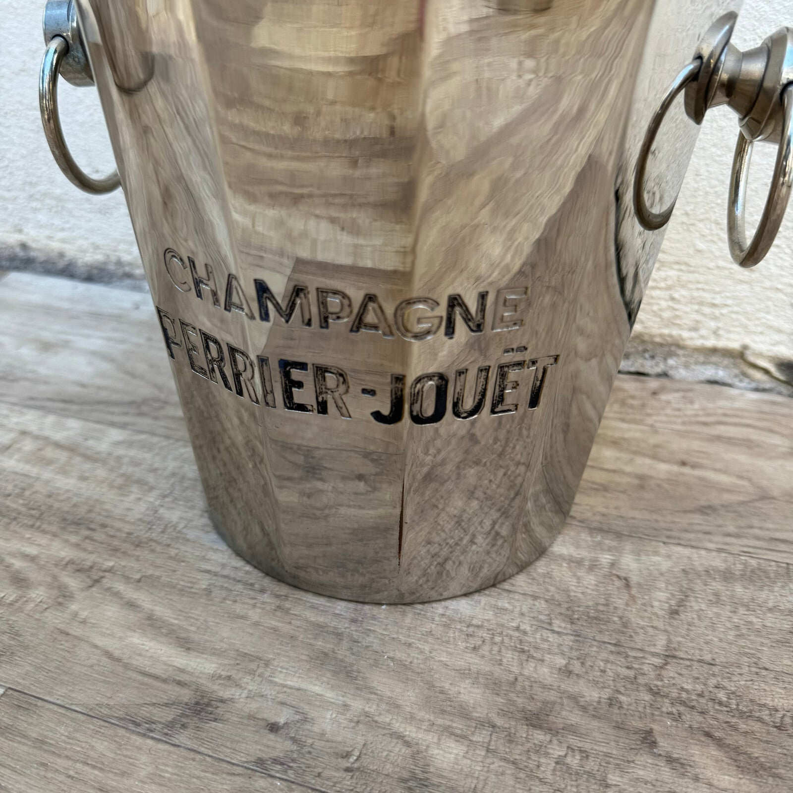 Vintage Perrier Jouet Champagne Bucket Silver Plated Ice Cooler 1012243 Perrier-Jouët