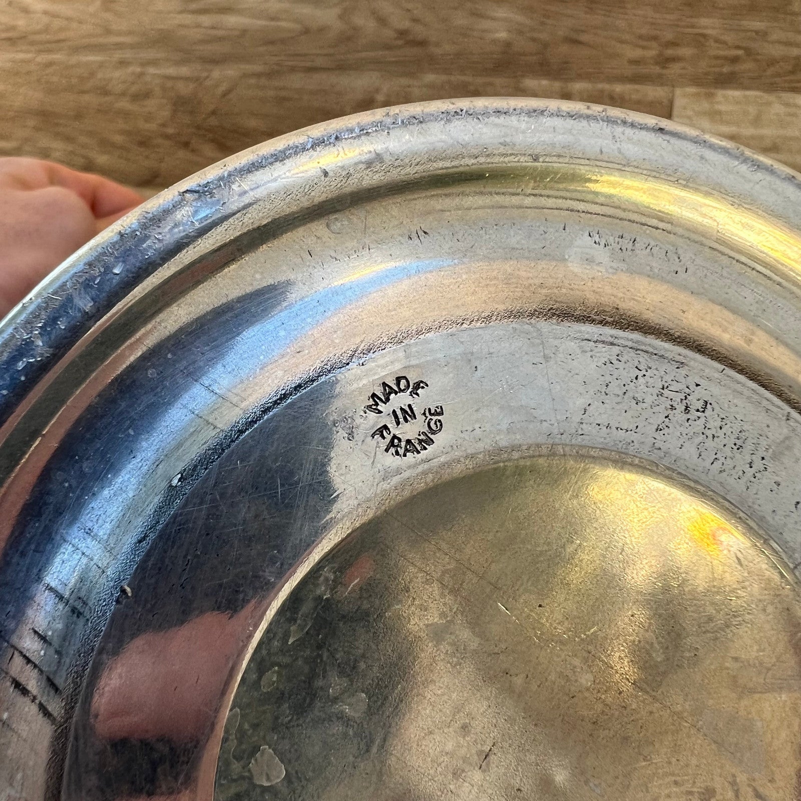 Vintage Charles Heidsieck Champagne Ice Bucket French Silver Metal 2110225 Fleamarketfrance