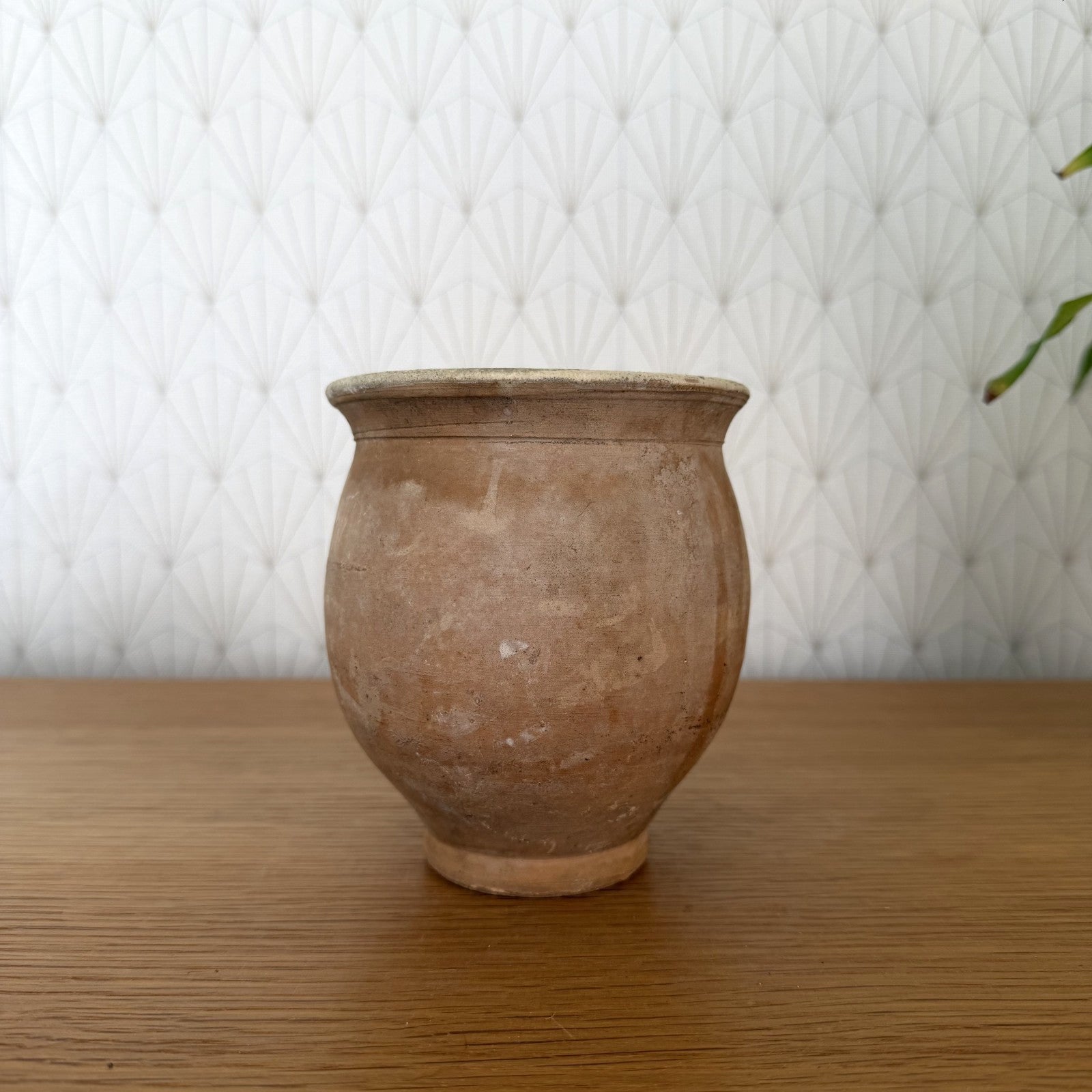 Antique French Honey Pot Terracotta Pottery Country Kitchen 20102514 Unmarked