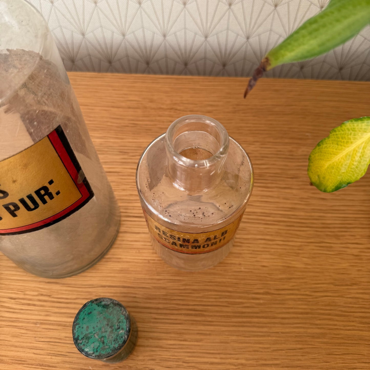 French Apothecary Jars Clear Glass Pharmacy Medicine Bottles 2001252 Fleamarketfrance