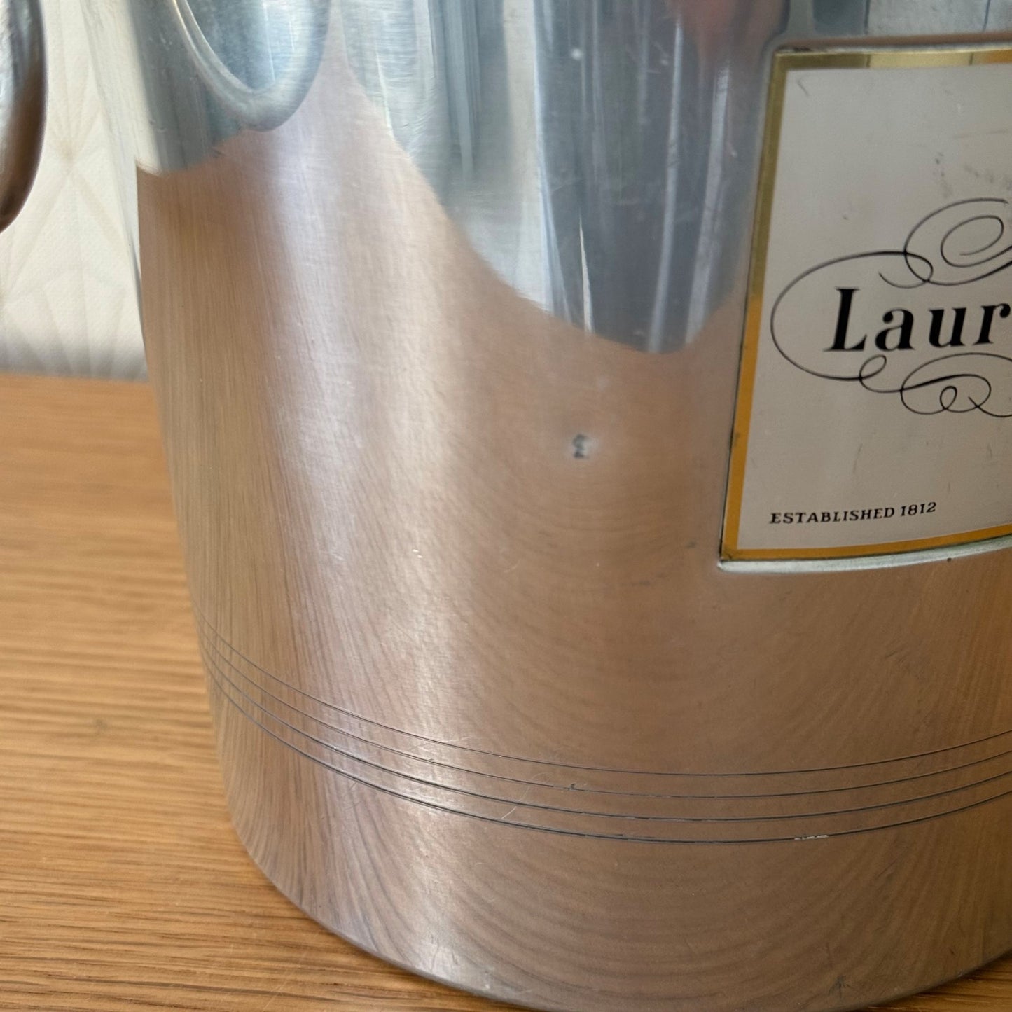Vintage French Laurent Perrier Ice Bucket Champagne Cooler France 0904258 Laurent Perrier