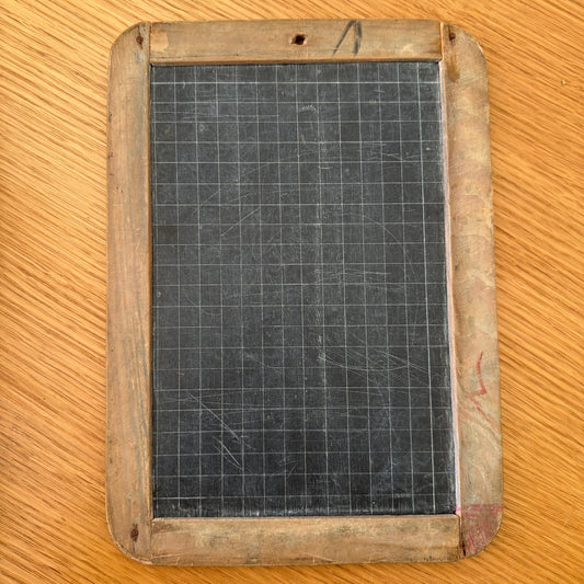 Antique French School Slate Board Double Sided Chalkboard JUVA 09022517 JUVA