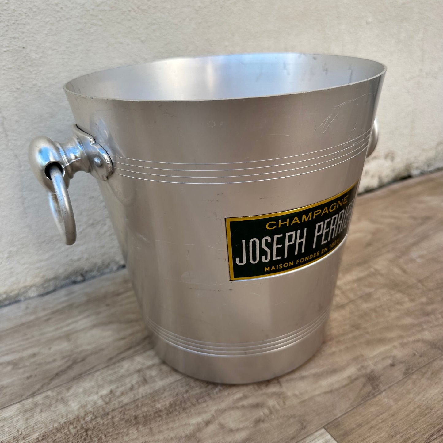 French Champagne Bucket Joseph Perrier Ice Cooler Vintage Metal 2711237 Joseph Perrier