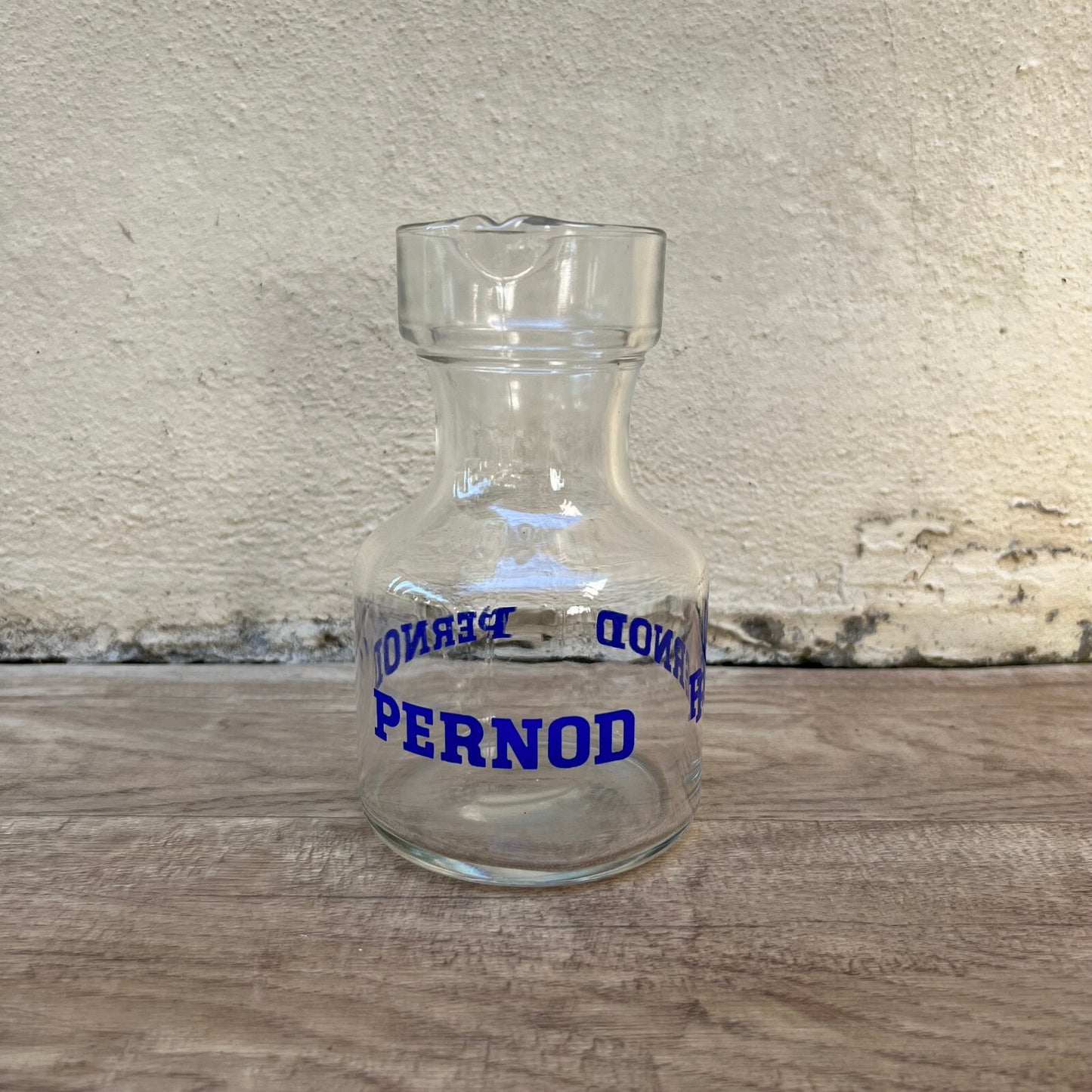 Vintage French Pernod Water Carafe Pastis Glass Pitcher Bistro 07082211 Pernod