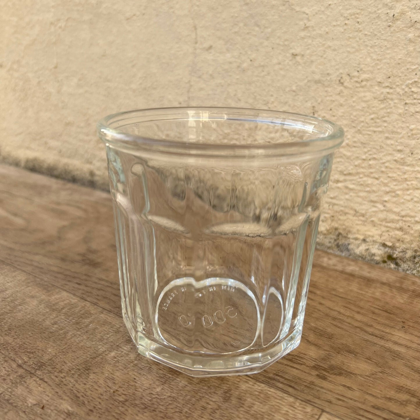 French Glass Jam Jar Vintage Confiture Pot Faceted Preserve 500ml 0502226 Fleamarketfrance