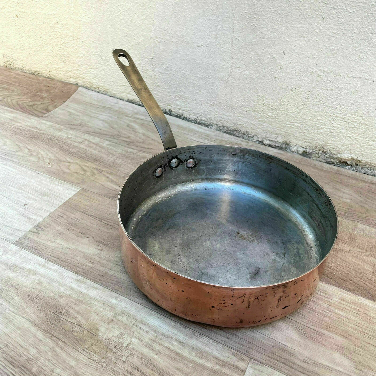 Gaillard Paris French Copper Saute Pan Professional Vintage Cookware 0310216 Gaillard Paris