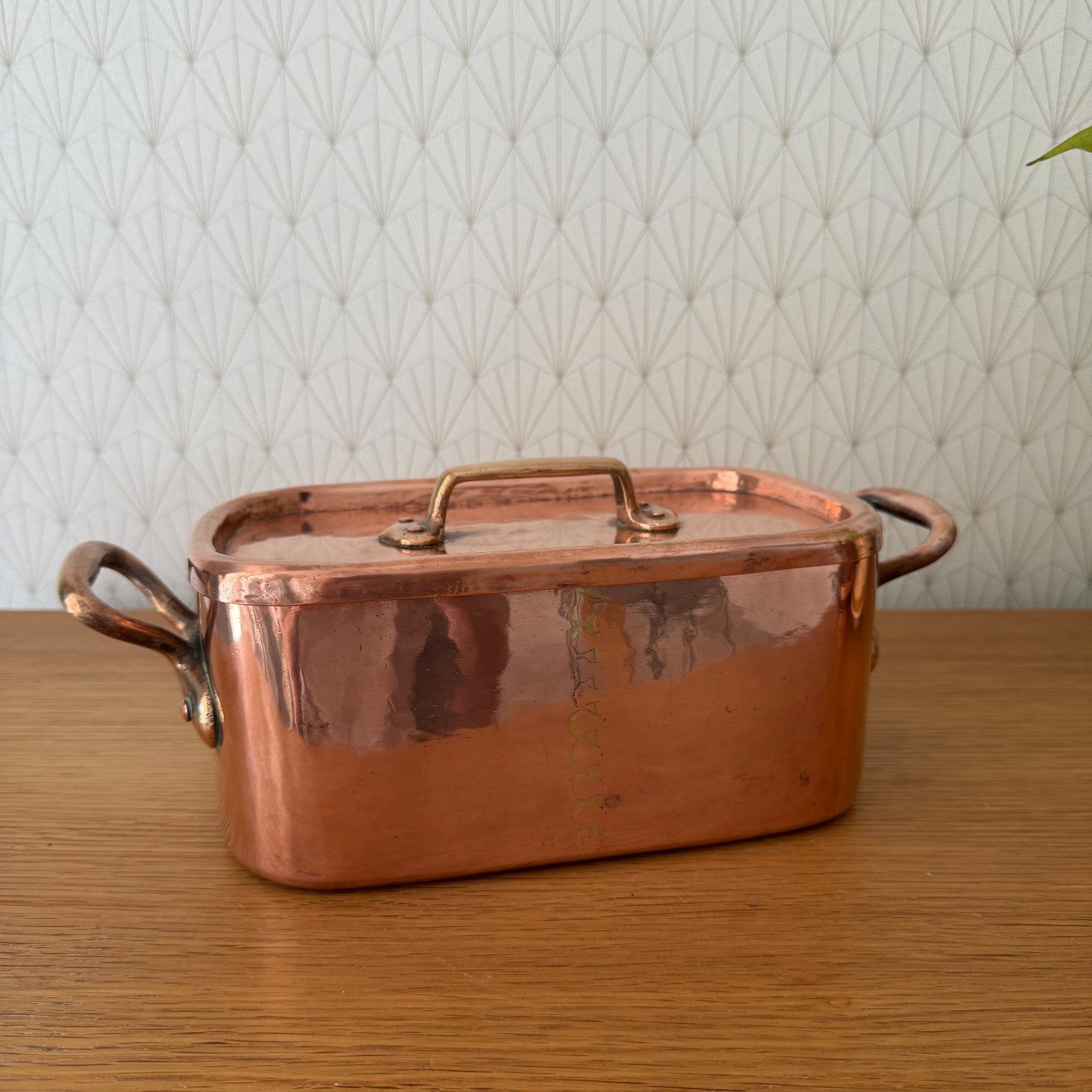 French Copper Daubiere Stock Pot Dovetailed Antique Cookware 0405264 Fleamarketfrance