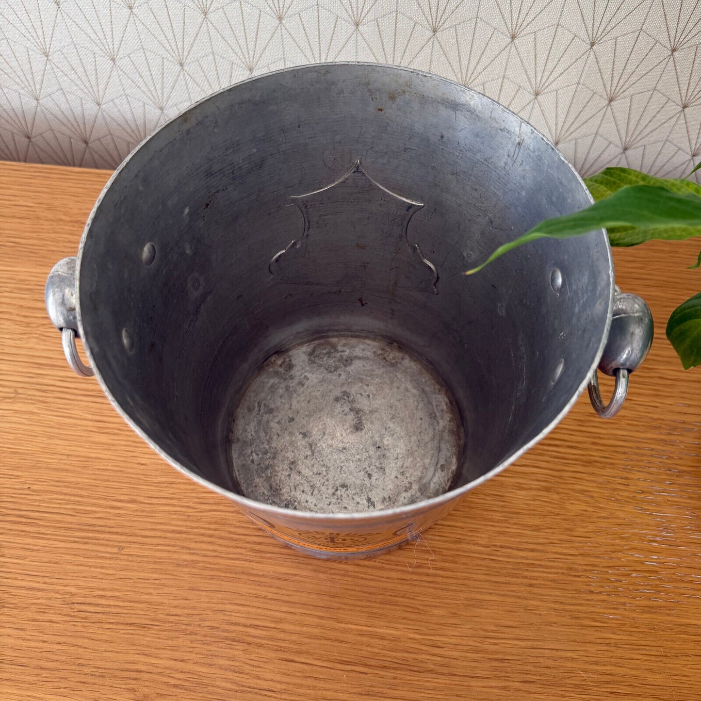 Vintage French Champagne Ice Bucket Cooler Made France VEUVE CLICQUOT 09042513