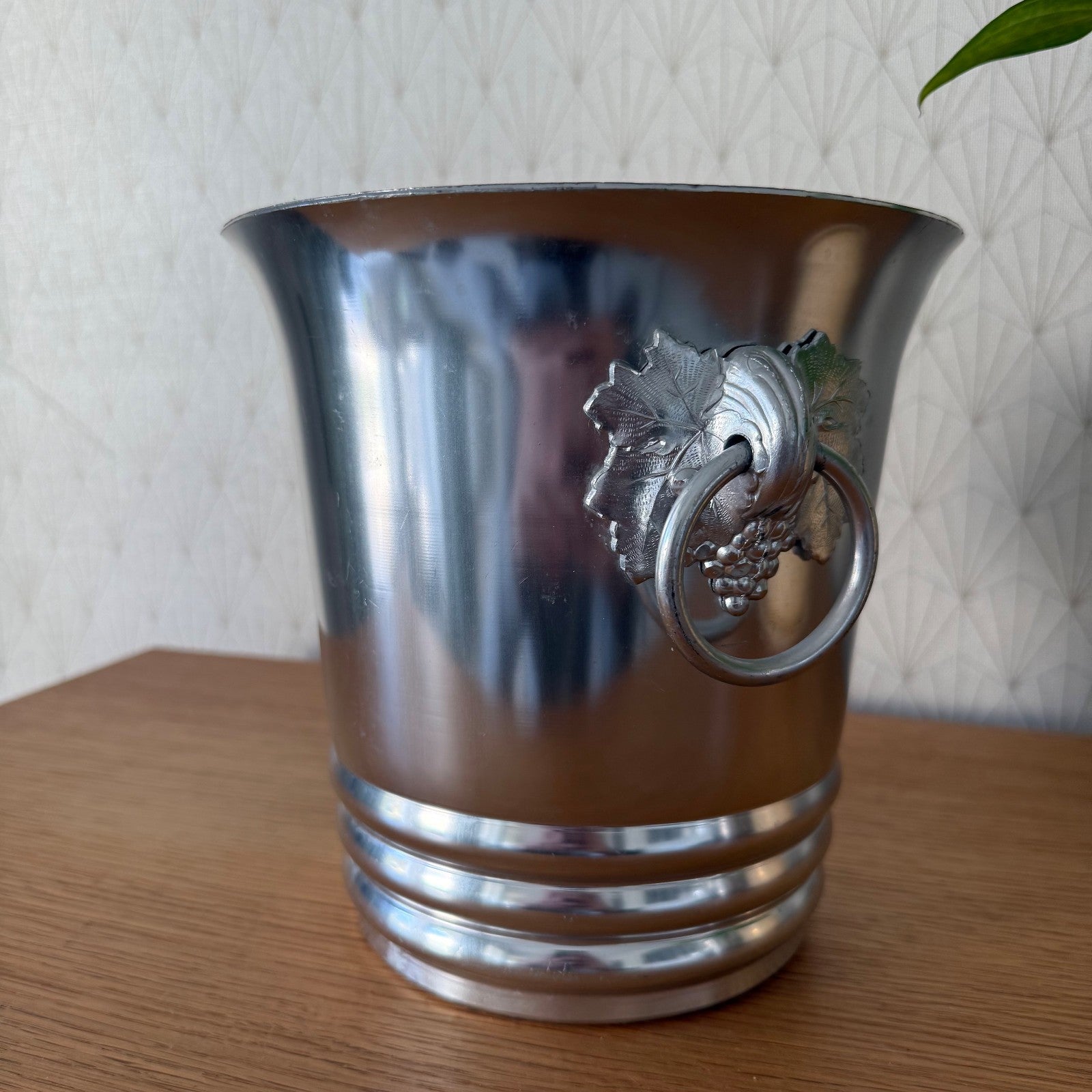 French Champagne Bucket Silver Plated Ice Cooler ARGIT Vintage 0912257 ARGIT