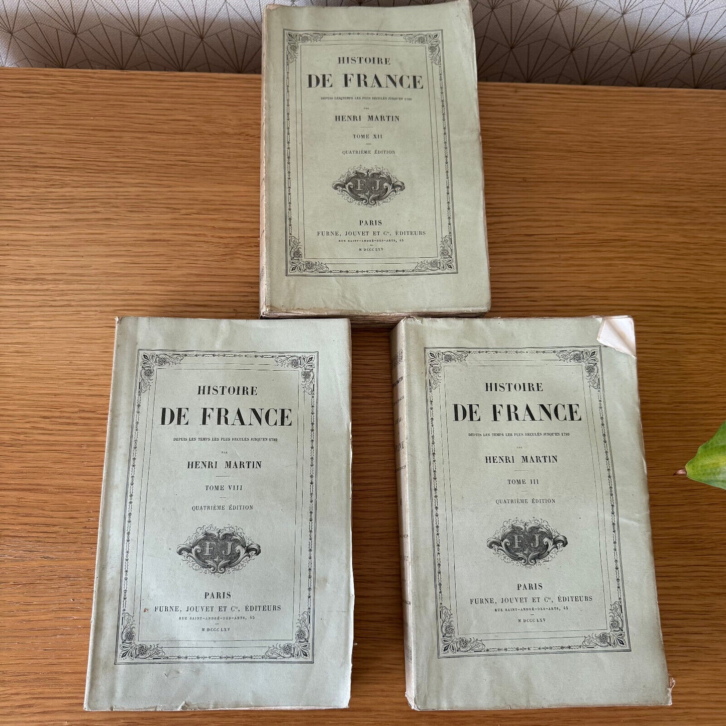 Collection of 3 books old French  decoration 2112242 - Fleamarketfrance