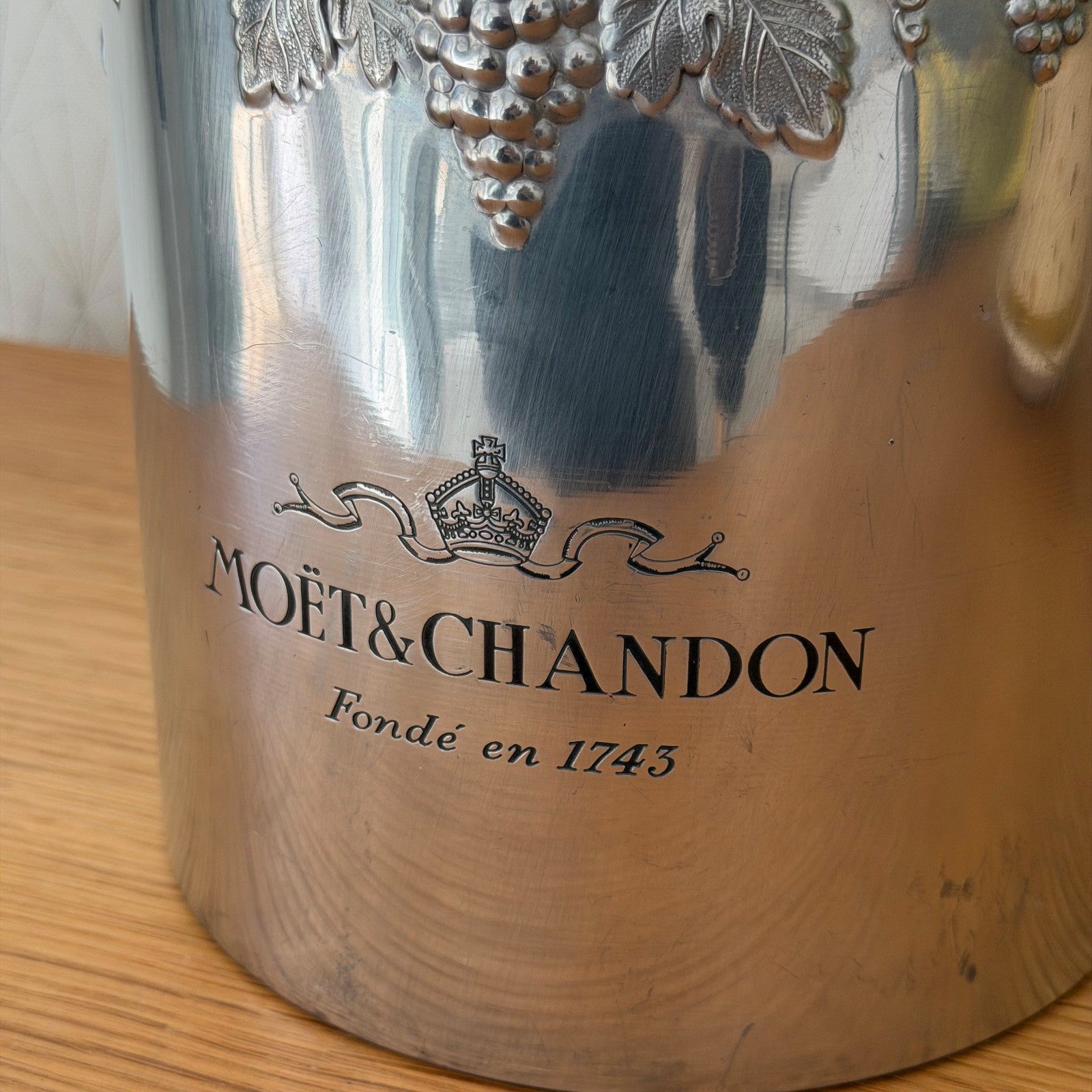 Vintage Moet Chandon Ice Bucket Silver Plated French Champagne Cooler 2803262 Moët & Chandon