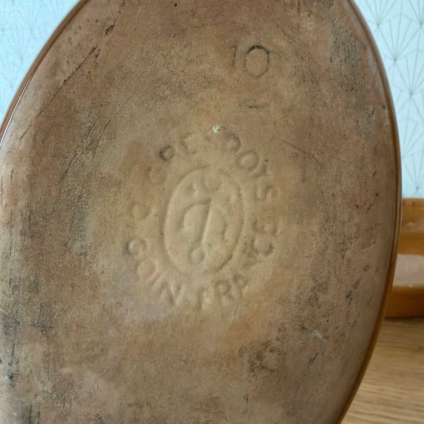 2 Vintage French Stoneware Gratin Dish Oval Rustic Pottery 1606266 Fleamarketfrance