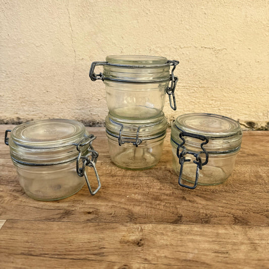 4 Old bottle preserve the ideal jar glass LE PARFAIT  09112316 - Fleamarketfrance