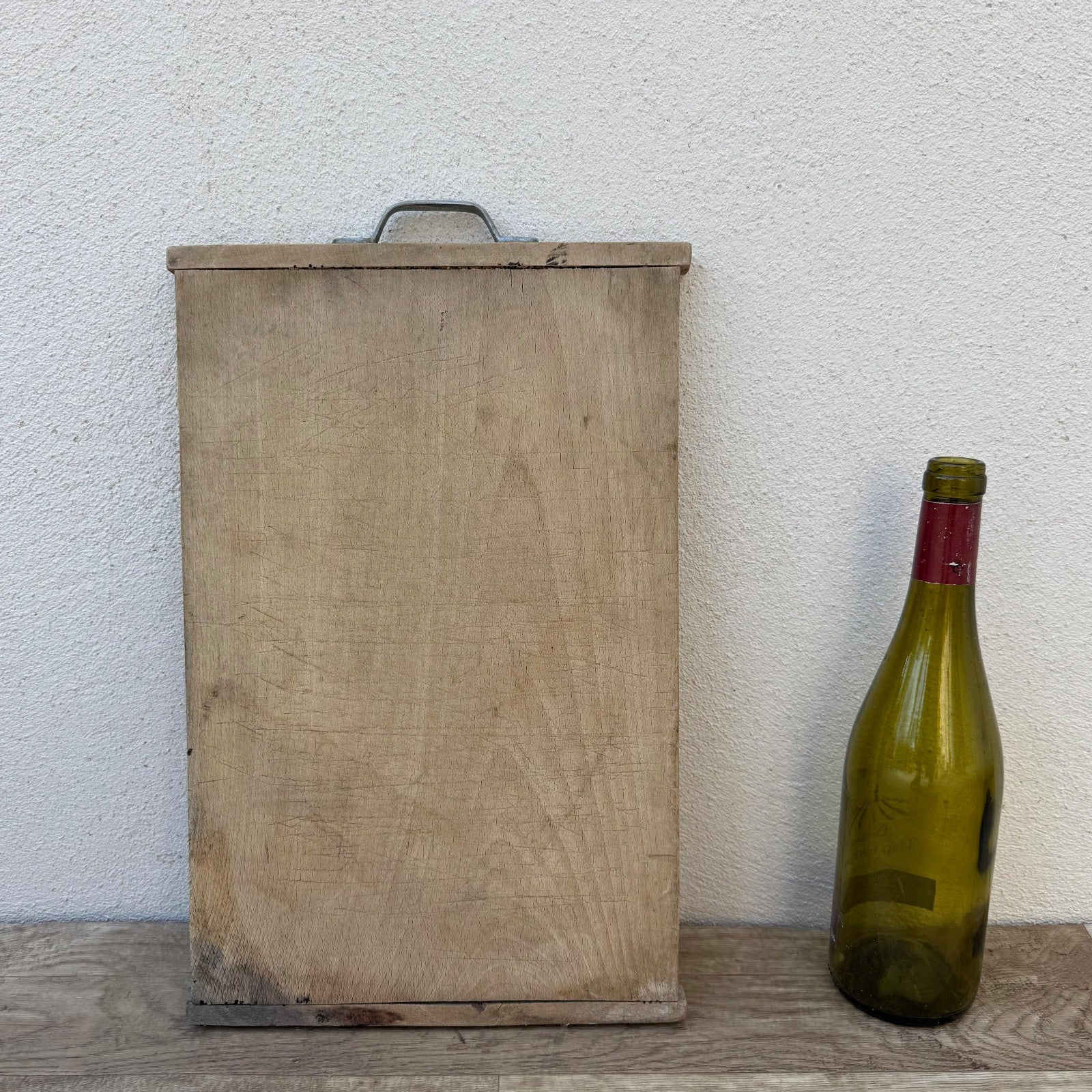 Antique French Cutting Board Wooden Bread Chopping Block Vintage 12122511 Unbranded