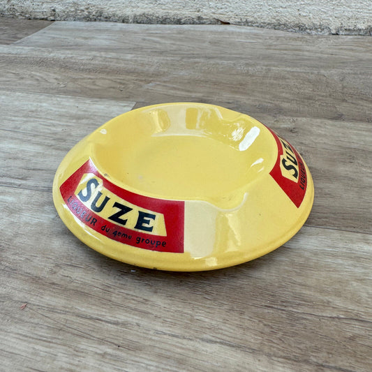 VINTAGE SUZE FRENCH ALCOHOL ASHTRAY OLDER SIGNER COINS 22072414 Fleamarketfrance