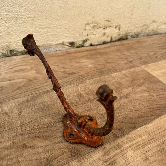French Cast Iron Coat Hook Antique Victorian Wall Hanger Decor 31012418 Unbranded