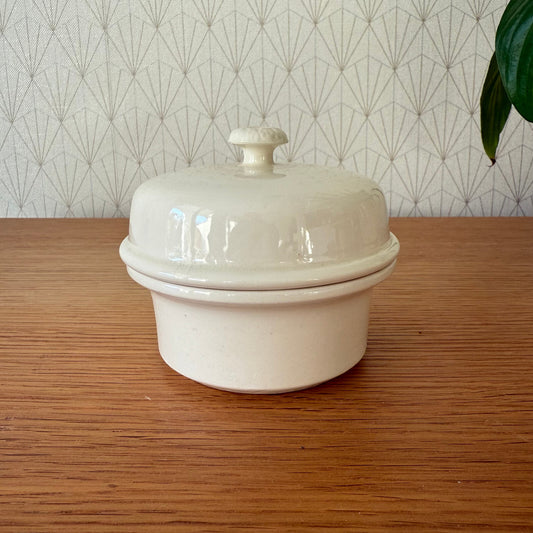 Vintage French Sarreguemines Terrine Dish Foie Gras Pate Pot 0112246 Sarreguemines
