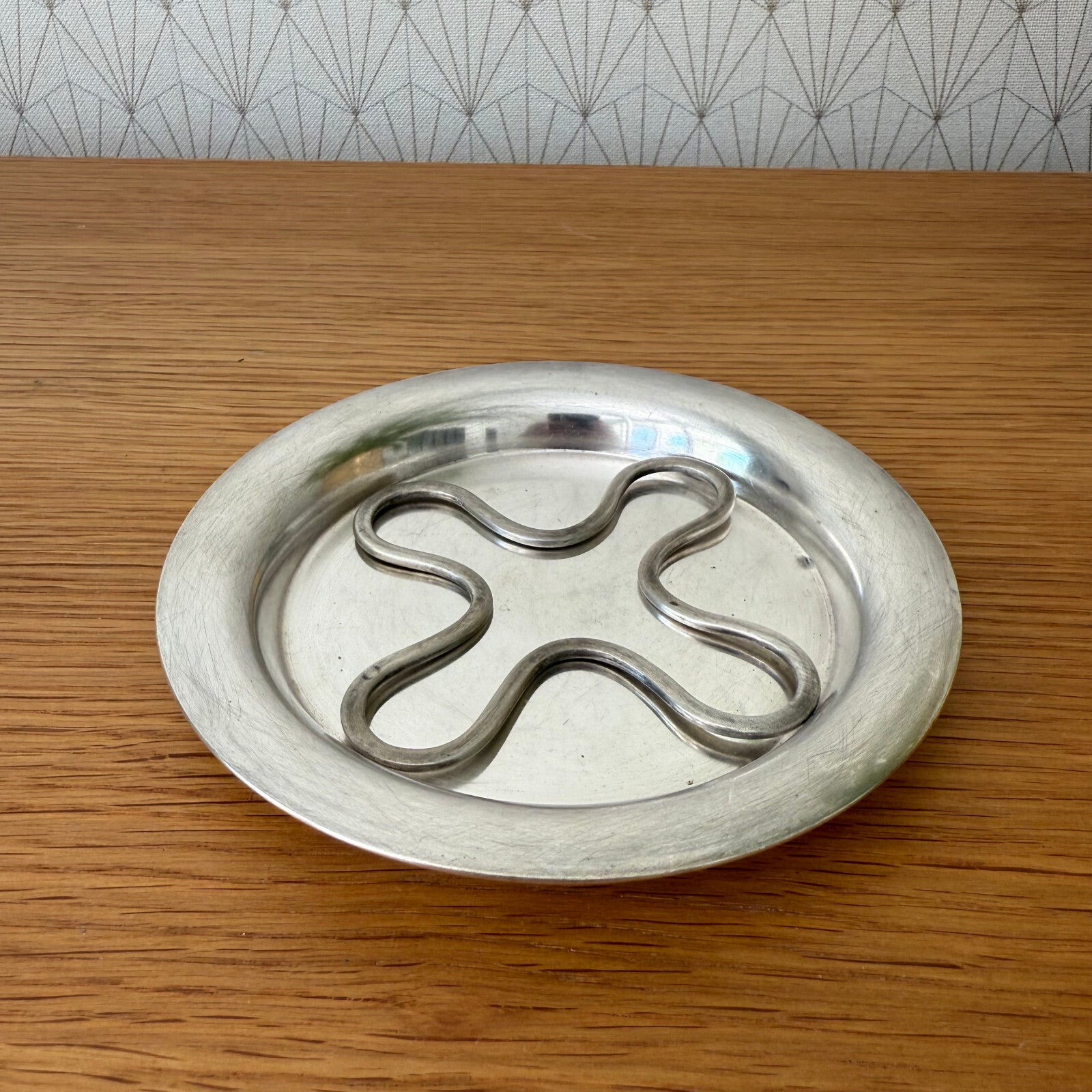 Christofle Silver Plated Bottle Coaster French Vintage Wine Coaster 0905259 Christofle