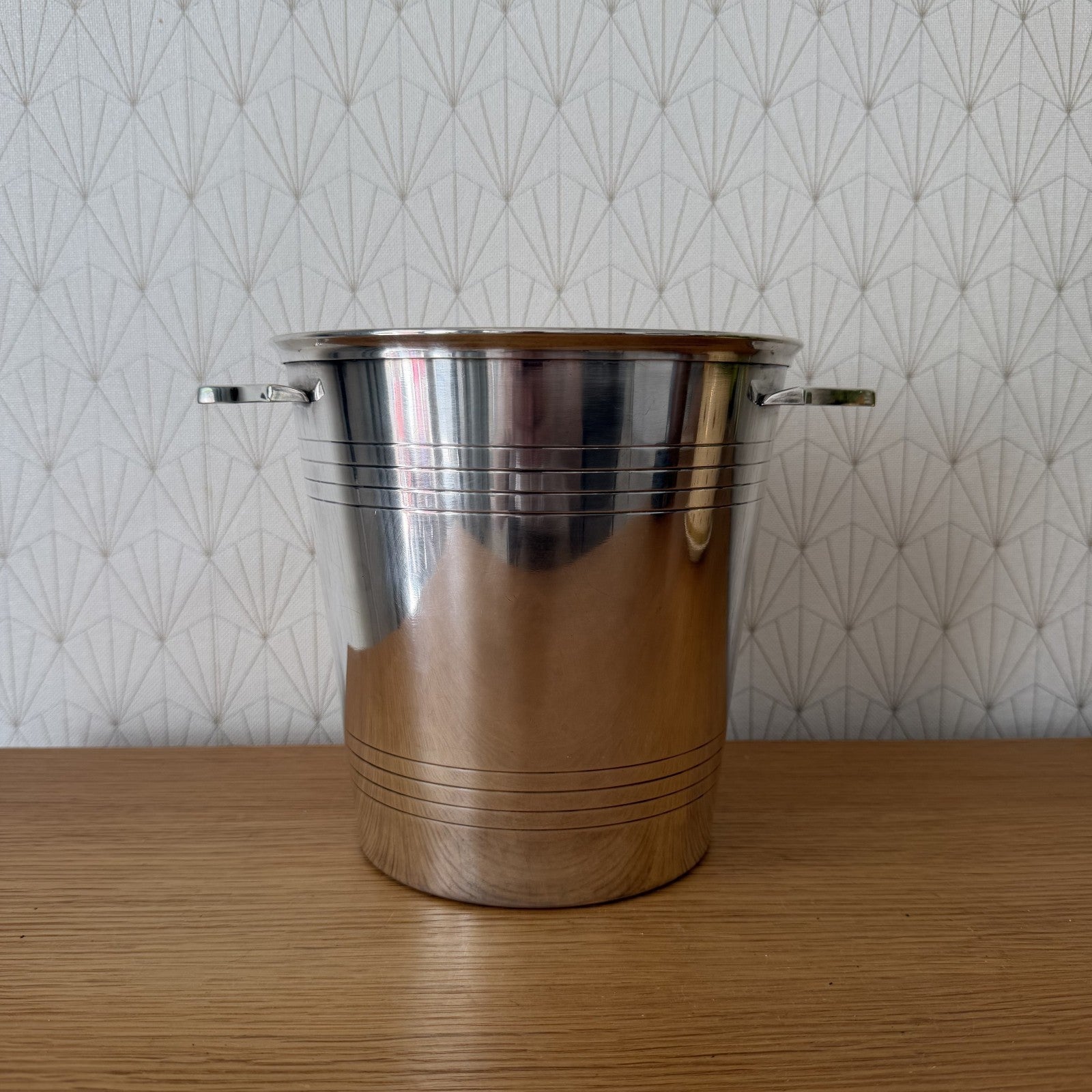 Vintage French Silverplate Champagne Bucket St Medard Ice Cooler 2706268 Charles Heidsieck