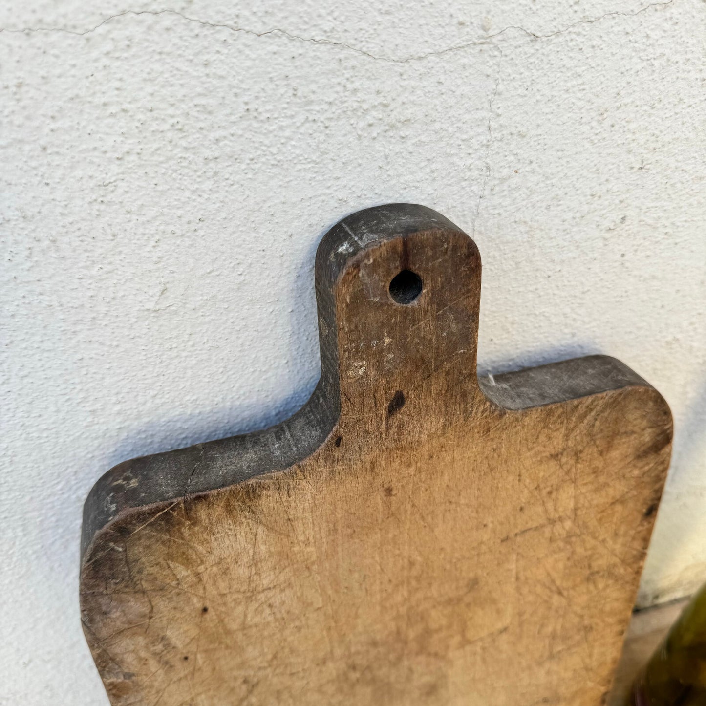 VINTAGE FRENCH BREAD OR CHOPPING CUTTING BOARD WOOD 24042415 Antique