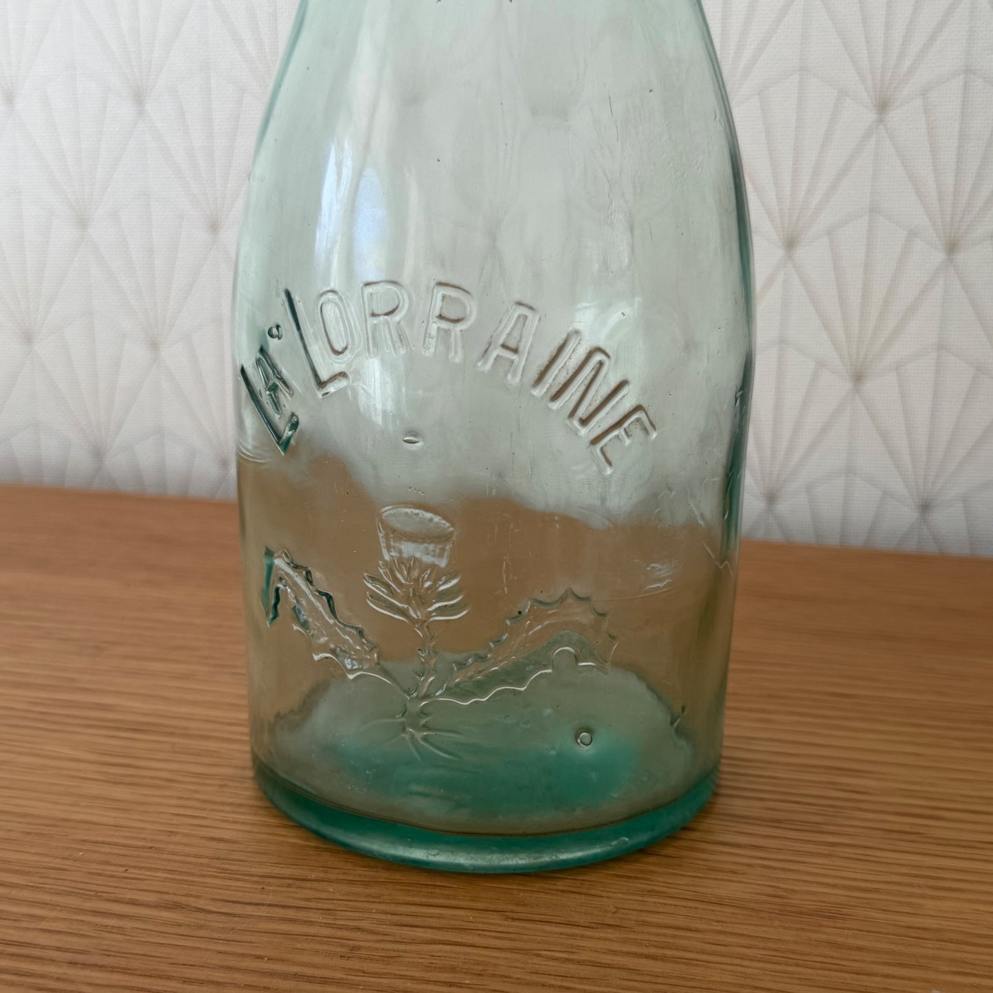 French Preserve Jar La Lorraine Vintage Glass Wire Bail Closure 1305268 Fleamarketfrance