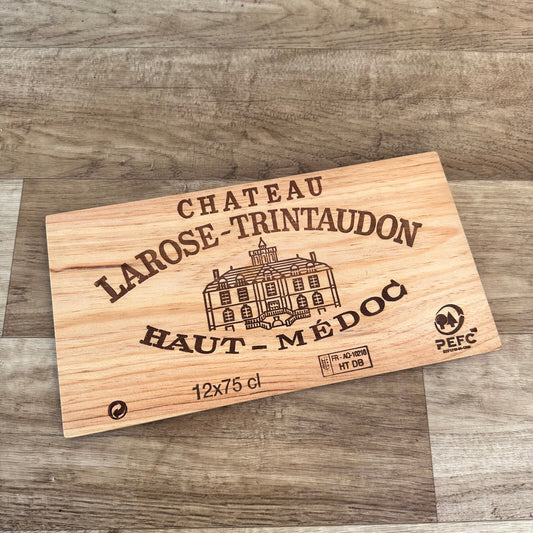 French Wine Crate Panel Chateau Larose-Trintaudon Bordeaux Wall Art 10022425 Château Larose-Trintaudon