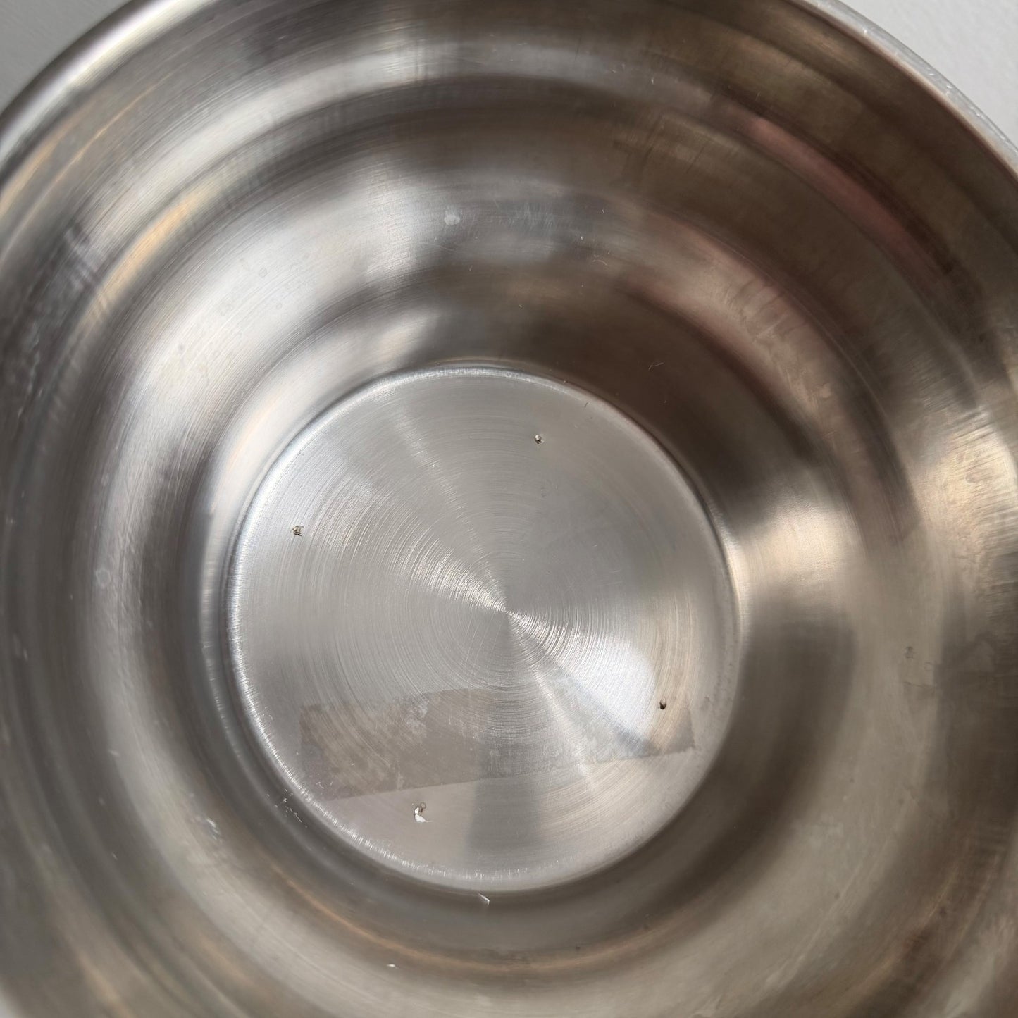 French Stainless Steel Champagne Bucket Ice Cooler Double Magnum 0101262 Fleamarketfrance : French vintage and antique decor