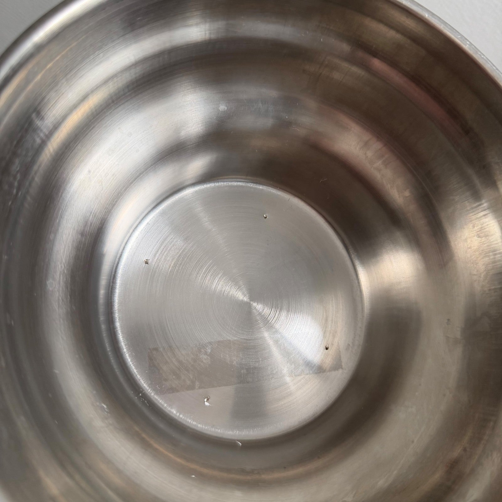 French Stainless Steel Champagne Bucket Ice Cooler Double Magnum 0101262 Fleamarketfrance : French vintage and antique decor