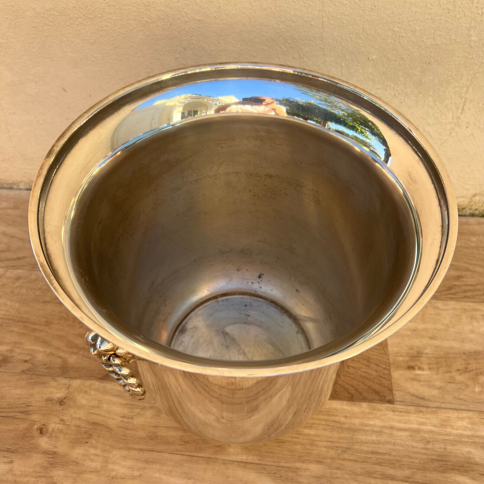 Vintage French Champagne Silverplate Ice Bucket Cooler Veuve clicquot  24112410 - Fleamarketfrance