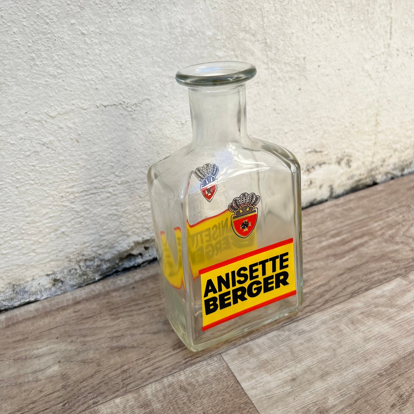 French Anisette Berger Glass Carafe Vintage Apothecary Bottle 1309223 Berger