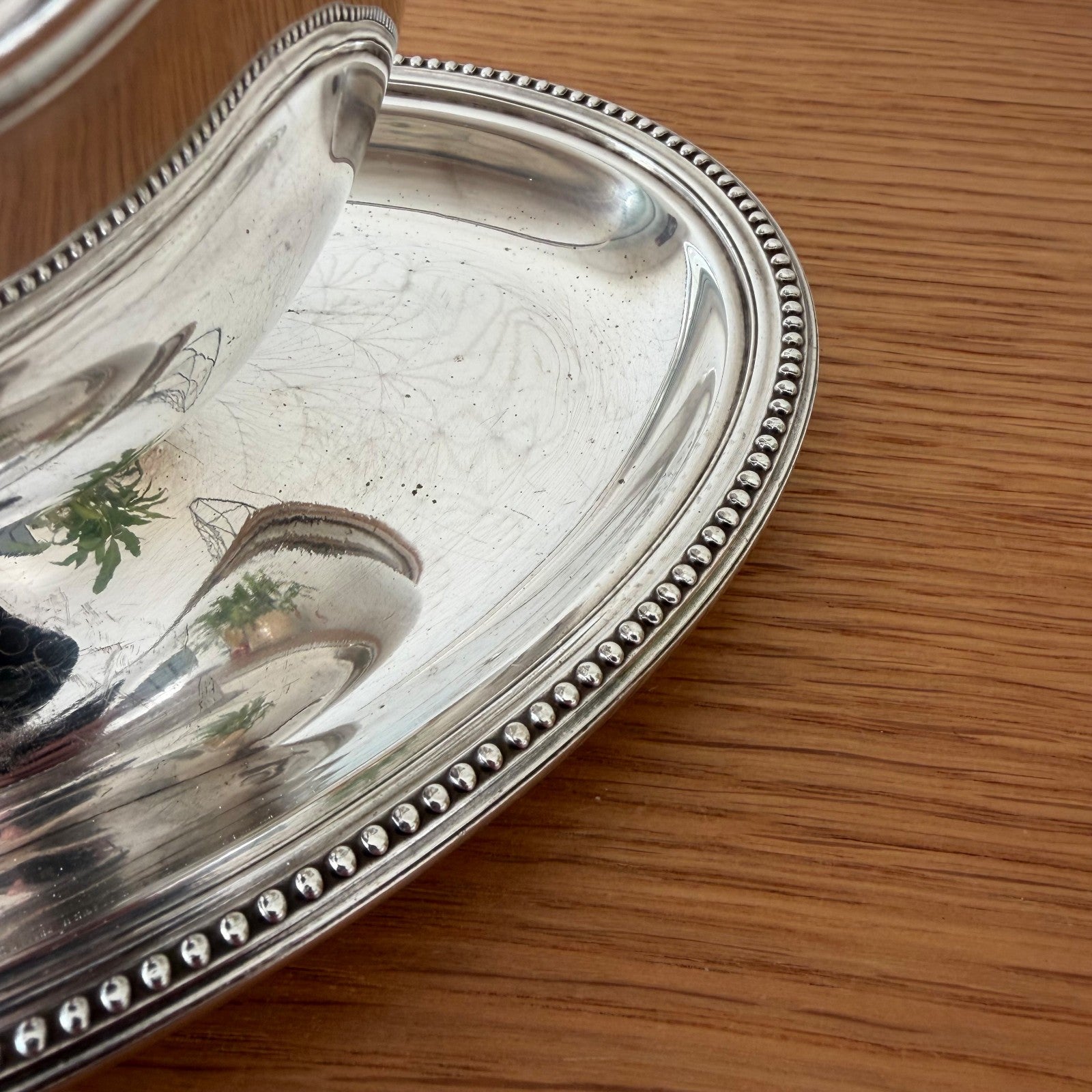 French sauce gravy boat Christofle Gallia Paris Silverplate 13012618 Fleamarketfrance : French vintage and antique decor