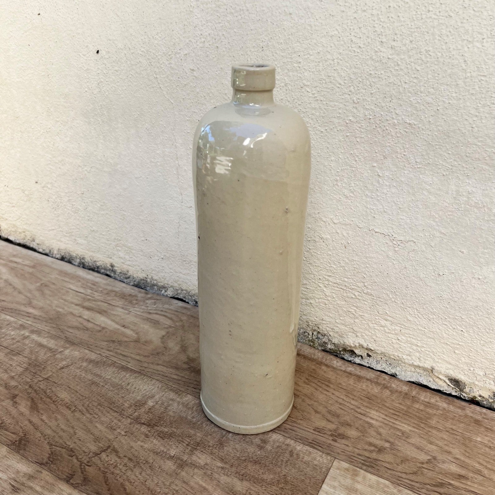Antique French Stoneware Bottle Ceramic Wine Water Jug 11.5" 2912251 Unmarked