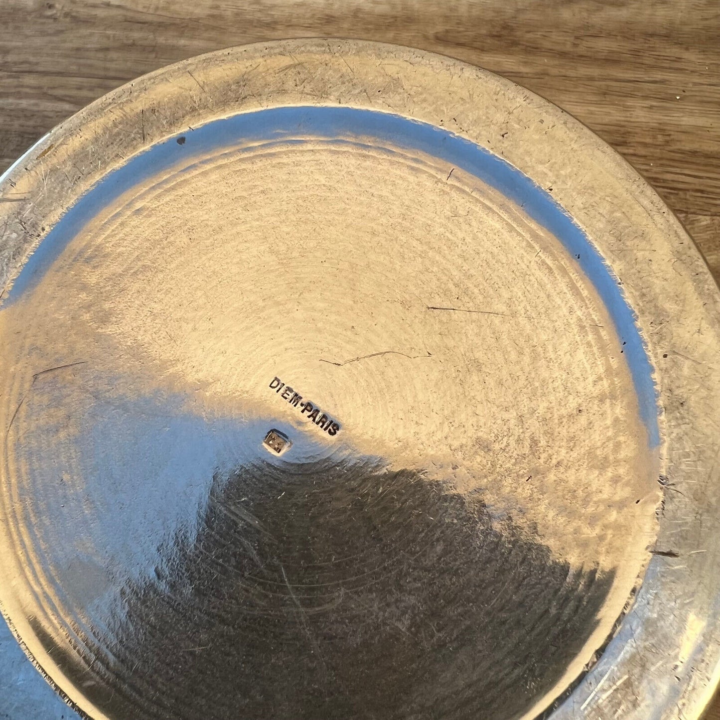 Vintage French Champagne Silverplate Ice Bucket Cooler Andre Laine 09032510 - Fleamarketfrance