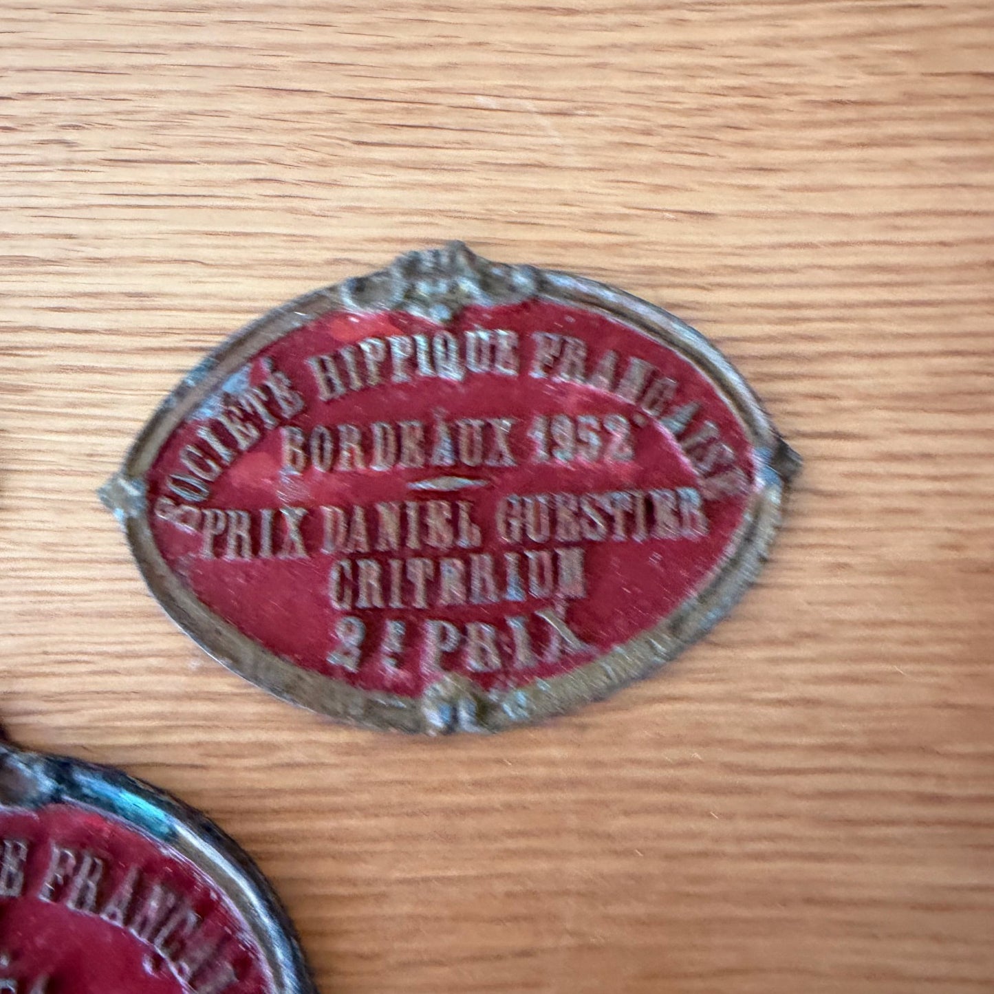French Vintage Horse Show Prize Medals Agricultural Awards 1950s 0802261 Fleamarketfrance