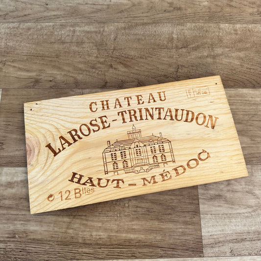 French Wine Crate Panel Chateau Larose-Trintaudon Haut-Medoc Vintage 10022424 Château Larose-Trintaudon