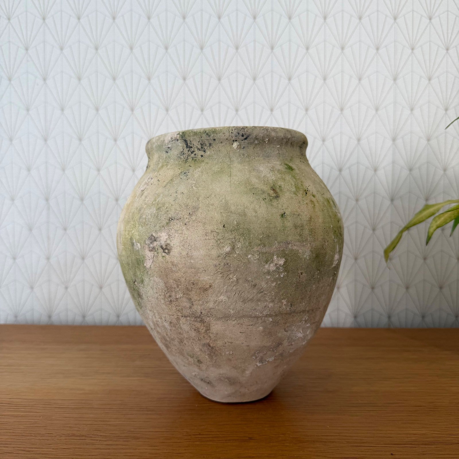 Antique Spanish European Stoneware Pot 19th Century 0107265 Unbranded