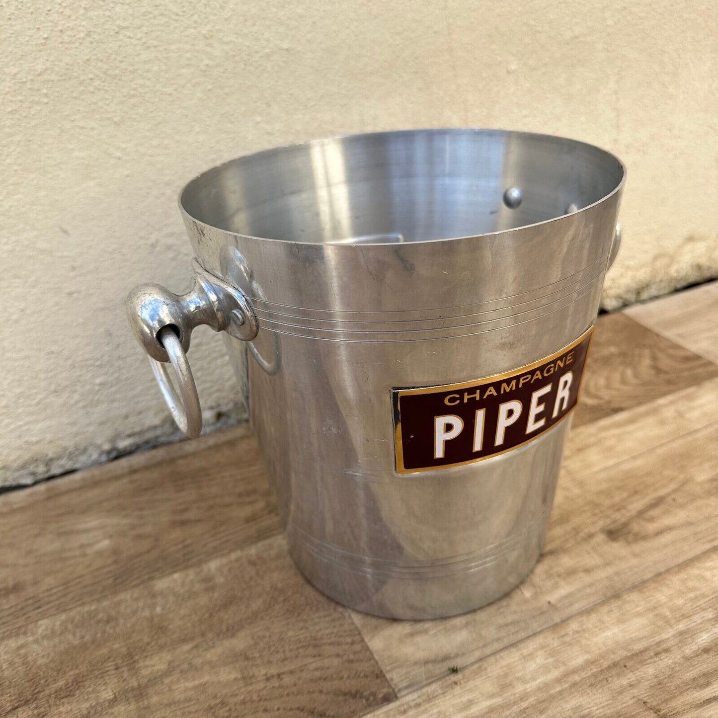 Vintage French Champagne Ice Bucket Cooler Made in France PIPER 12092420 - Fleamarketfrance