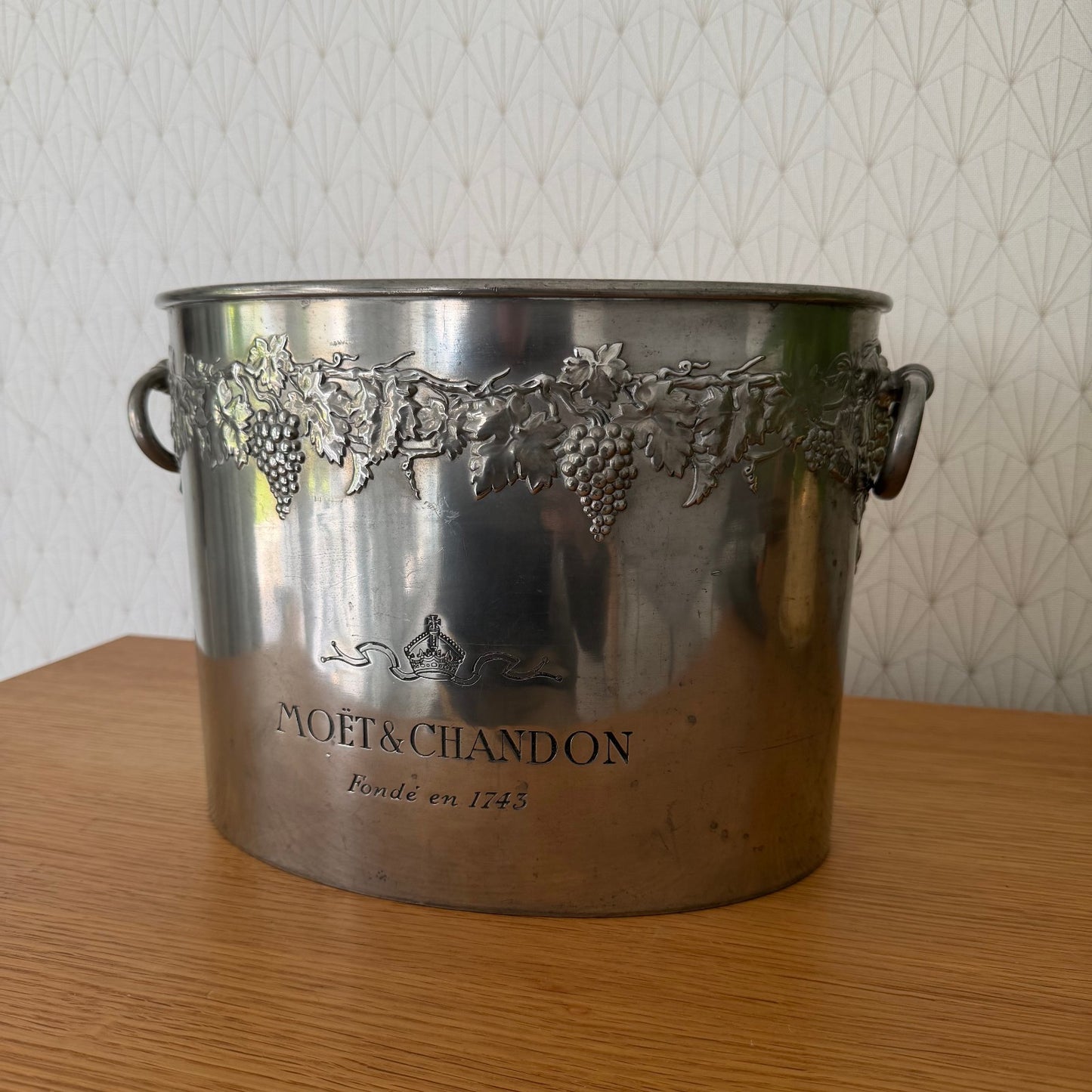 Vintage French Moet & Chandon double champagne ice bucket 20102518