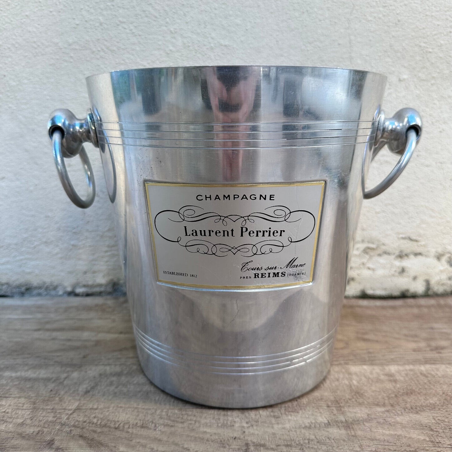 Vintage French Champagne Ice Bucket Cooler Made in France Perrier 2109237 - Fleamarketfrance