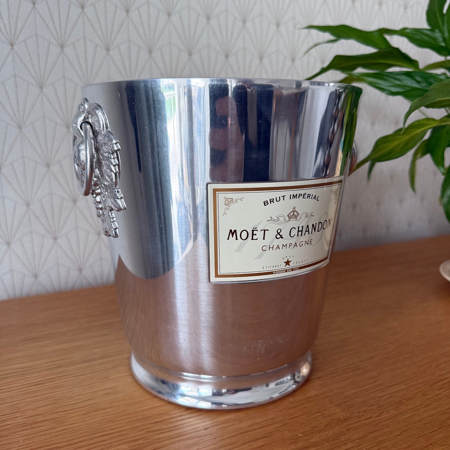 Vintage French small Champagne French Ice Bucket Cooler France MOET 1804259