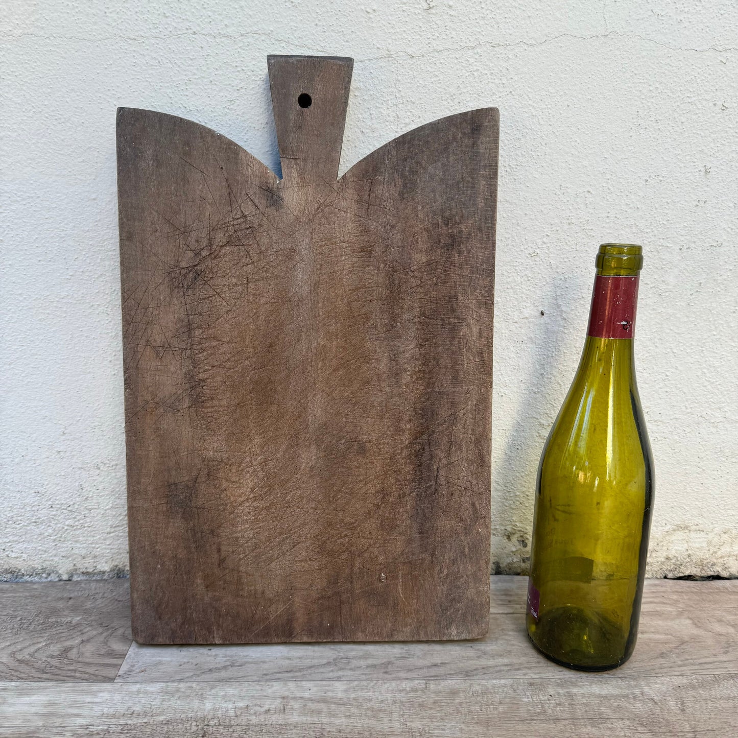 VINTAGE FRENCH BREAD OR CHOPPING CUTTING BOARD WOOD 23092419 Antique