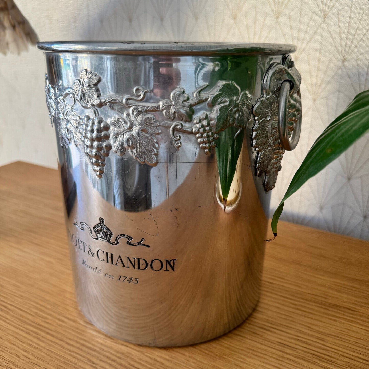 Vintage French Champagne French Ice Bucket Cooler France MOET 0208246 Fleamarketfrance